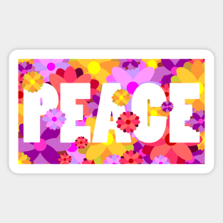 Flower Peace Sticker